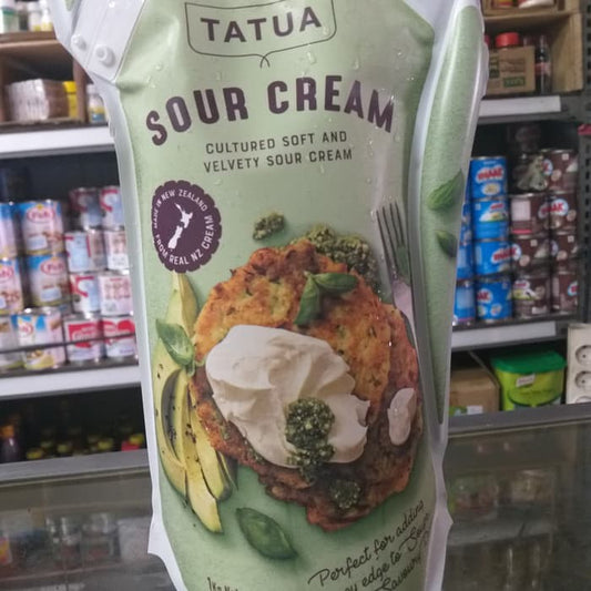 TATUA sour cream 1kg krim asam untuk makanan seperti yoghurt