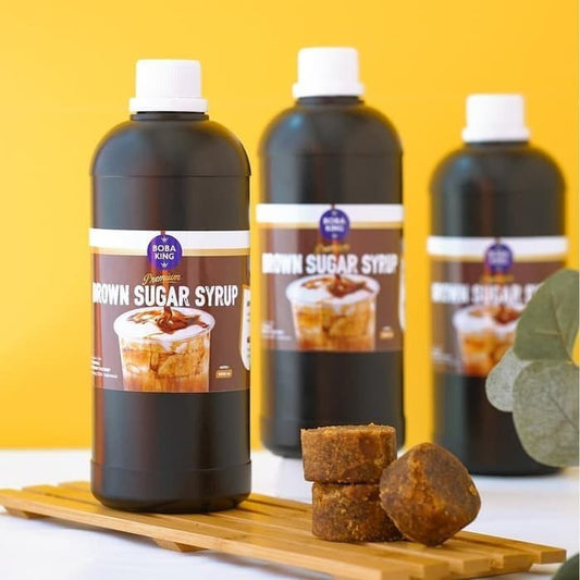 GULA AREN CAIR 1lt murni boba king brown sugar syrup