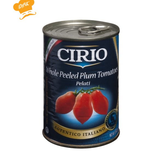 cirio tomato peeled 400gr pelati tomat kupas dalam jus tomat