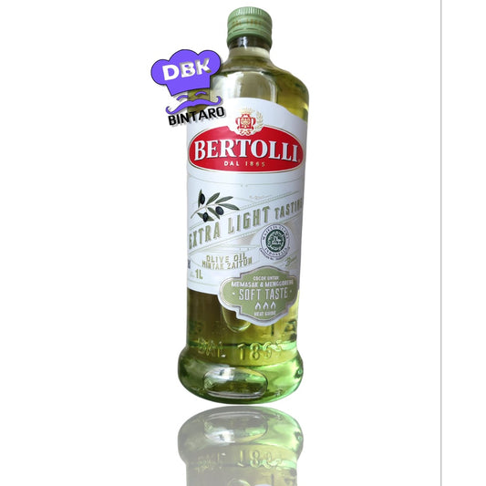 Bertolli extra light olive oil 1lt untuk masak