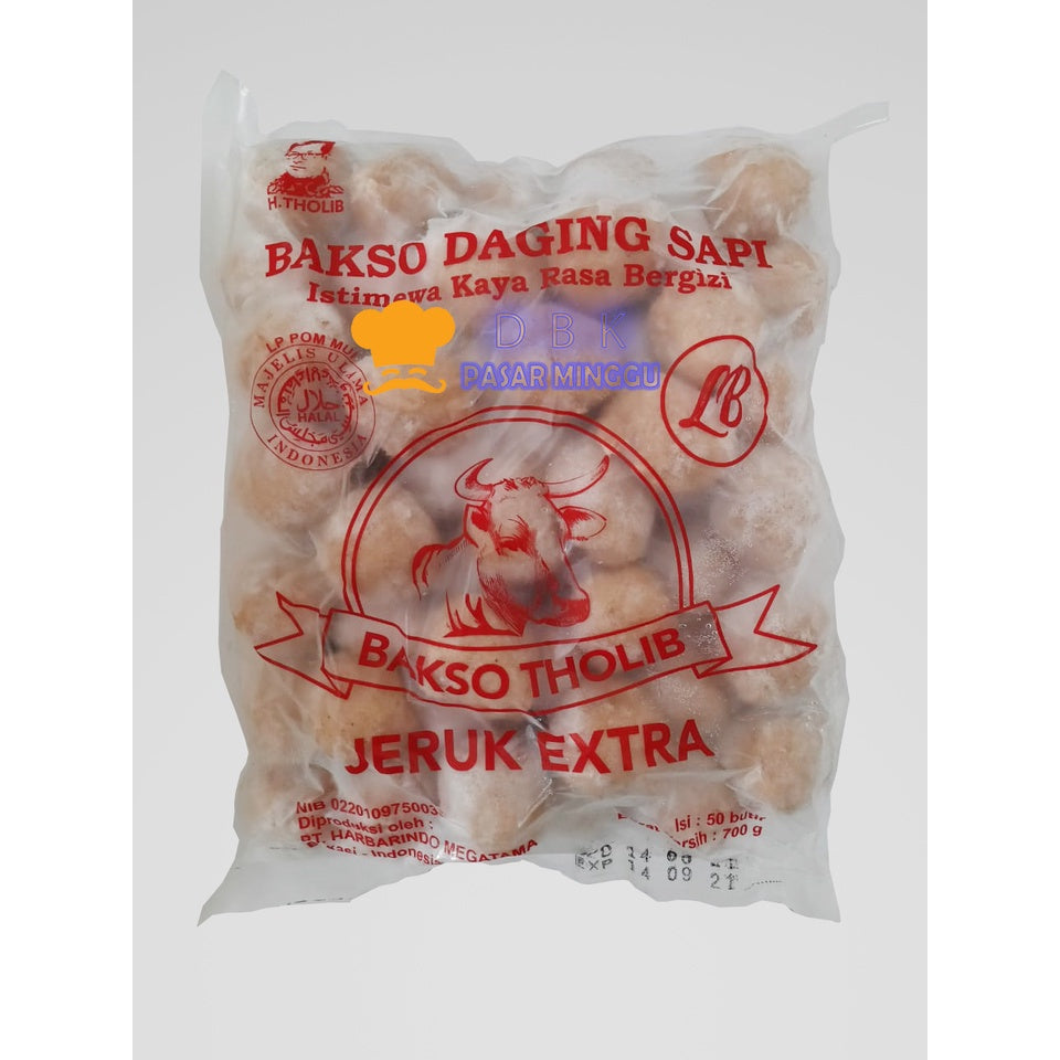 Bakso Sapi Premium Cap Tholib isi 50 HALAL