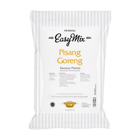 Easymix Pisang Goreng 1kg sriboga tepung premix