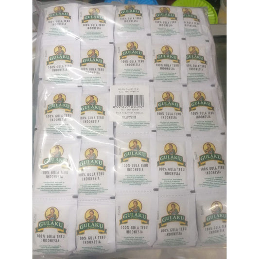 GULAKU sachet 250 x 80gr gula stick kafe hotel cafe sugar