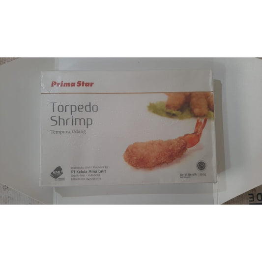 Prima Star Torpedo Shrimp 250g | Tempura Udang Premium | Udang Tepung Premium