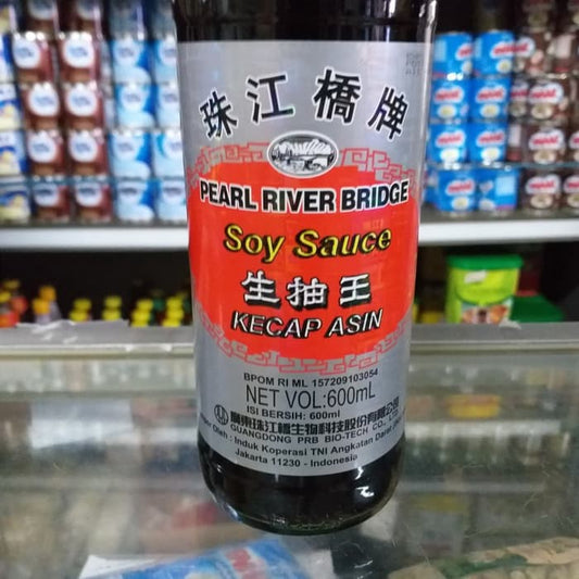 kecap asin soy sauce pearl river bridge PRB 600ml