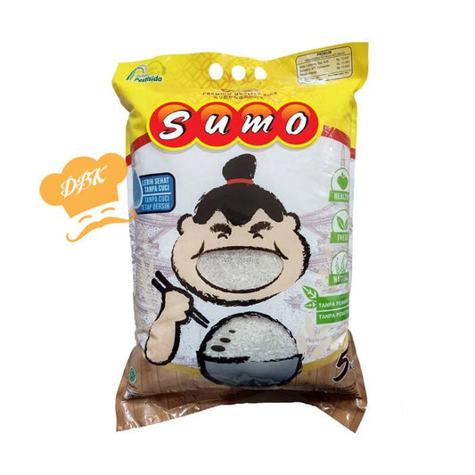 Beras SUMO Kuning 5kg pulen sushi nasi goreng