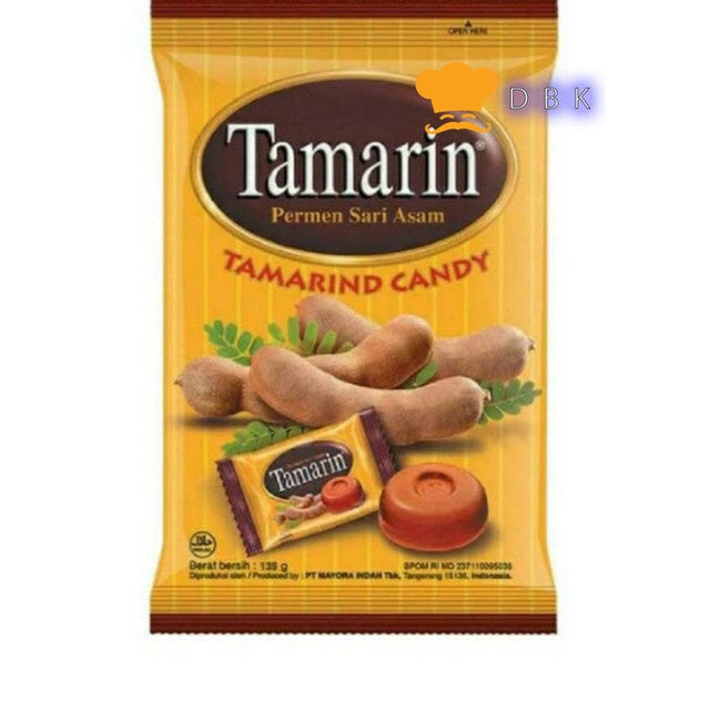 Permen Tamarin Zak 135 Gr @ 50 Pcs tamarind sari asam candy bin