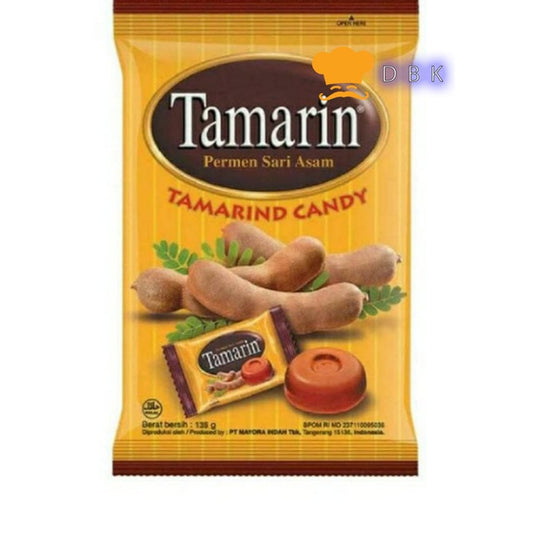 Permen Tamarin Zak 135 Gr @ 50 Pcs tamarind sari asam candy bin