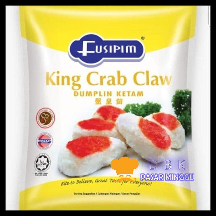 Fusipim King Crab Claw 100g-500g | Dumpling Capit Kepiting 100g-500g | HALAL
