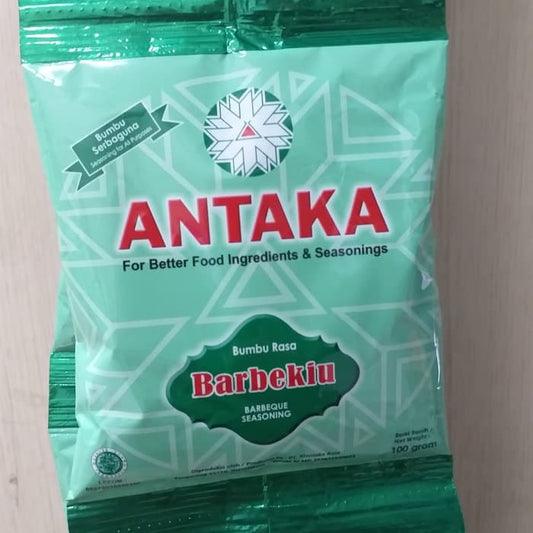Bumbu tabur ANTAKA BARBEKIU BBQ 100gr siap pakai bubuk kentang cimol