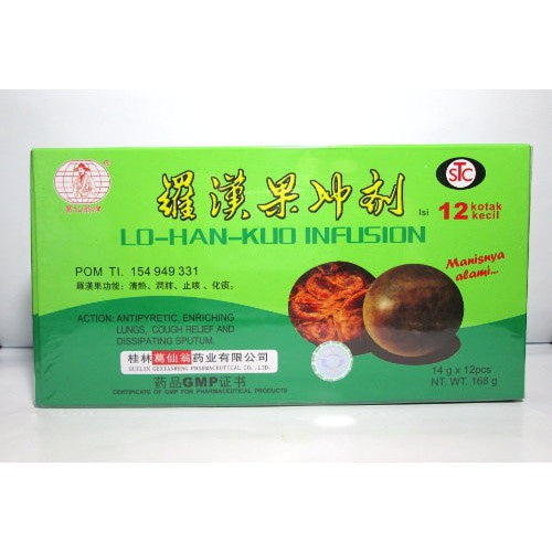 Luo Han Guo Infusion 200gr / Luo Han Kuo / Lo han / Lakanto