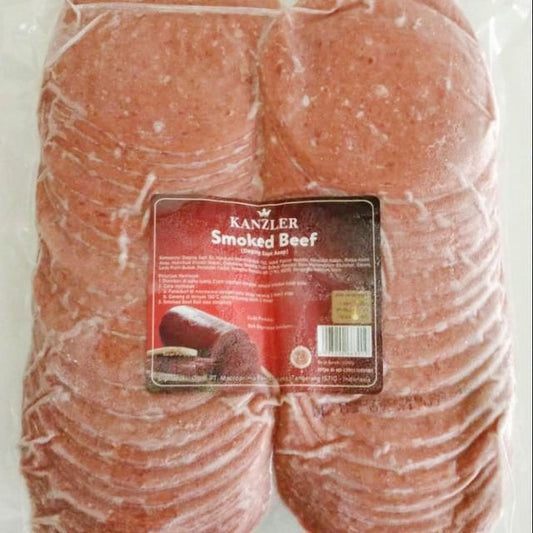 Kanzler Smoke Beef 1kg | Kanzler Daging Asap 1KG
