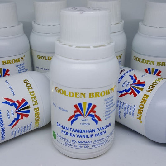 pasta vanilla golden brown 100gr