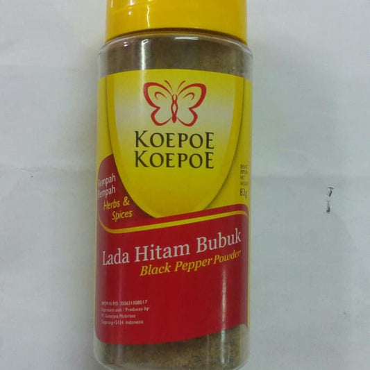Kupukupu lada hitam 83gr