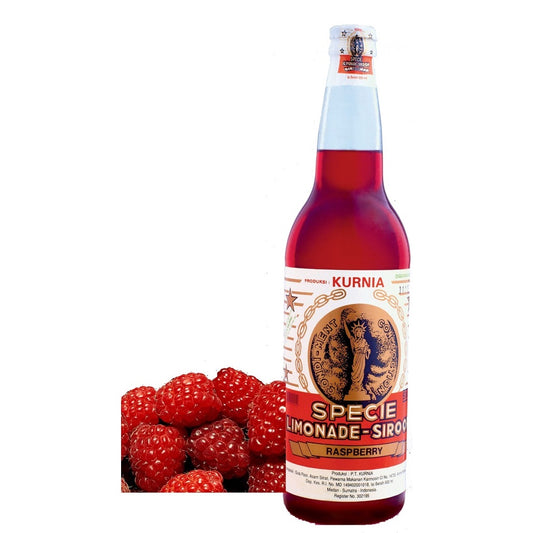sirup kurnia raspberry 600ml syrup