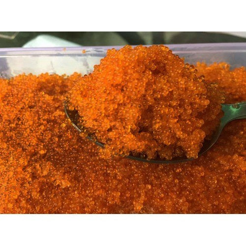 Tobiko Orange Premium 50gr| Telur Ikan Terbang Halal!!