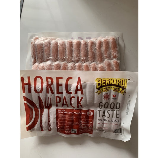 BERNARDI SOSIS HORECA 1kg 48p breakfast beef sosis sapi VP