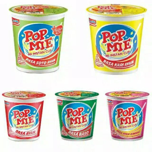 Pop Mie Kuah 75gr All Varian Baso/Kari Ayam/Ayam/Soto ayam