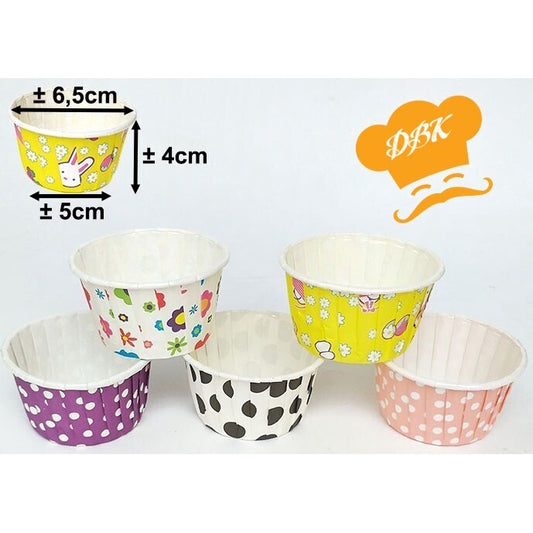 Cup Cake Curling Muffin Size M 50pcs / Cake cases / cup kertas bolu