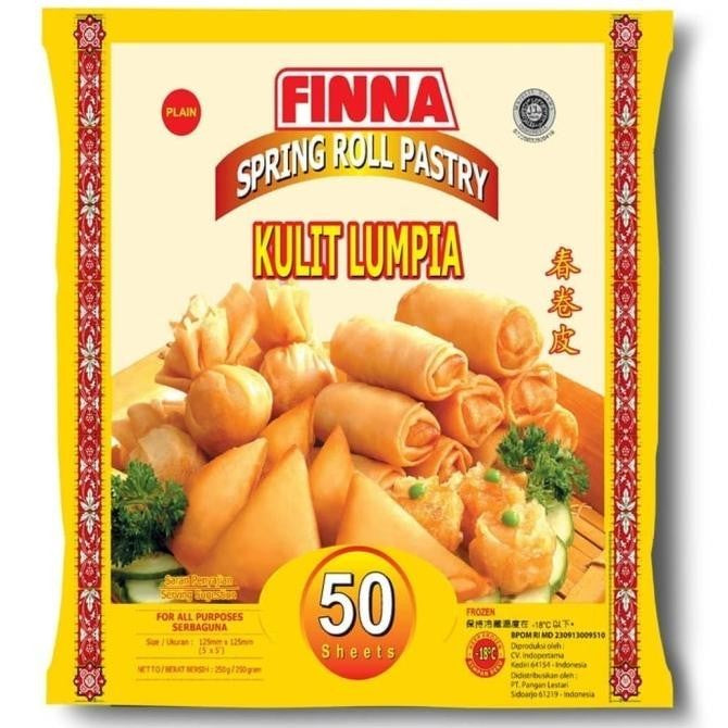 Finna Spring Roll 125x125mm isi 50 lembar