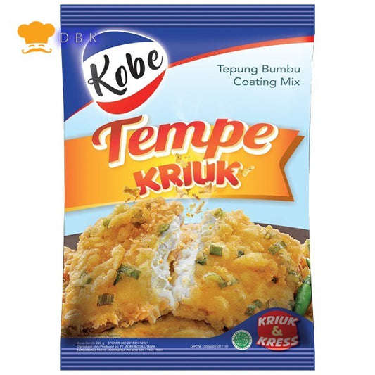 Kobe Tempe Kriuk 200 gr Tepung Bumbu