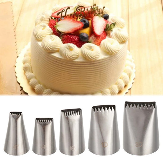Spuit piping Tanpa Sambungan Spuit Keranjang untuk Hiasan Kue /Cupcake