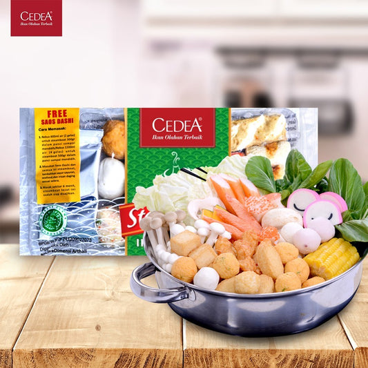 STEAMBOAT SET CEDEA 500GR PAKET REBUS-REBUSAN HALAL MUI BPOM RI