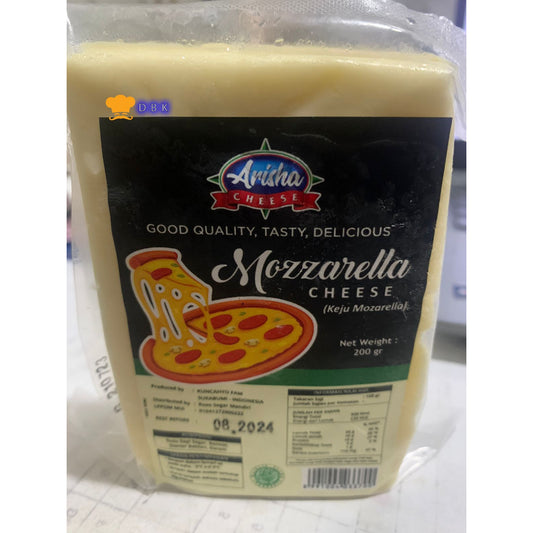Indo Cheese Mozarella 200 gram Keju moza