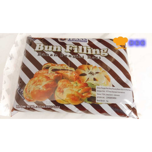 Trans Red Bean Paste / Pasta Kacang Merah Filling mooncake selai 250gr