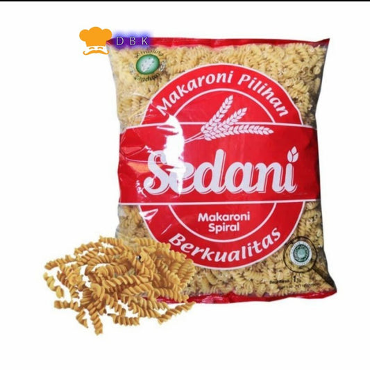 makaroni sedani spiral 1kg pasta dbk