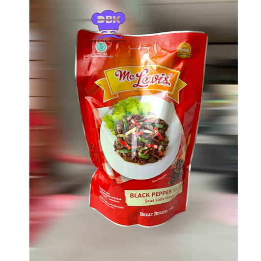 McLewis Blackpepper Lada hitam Sauce - 1Kg