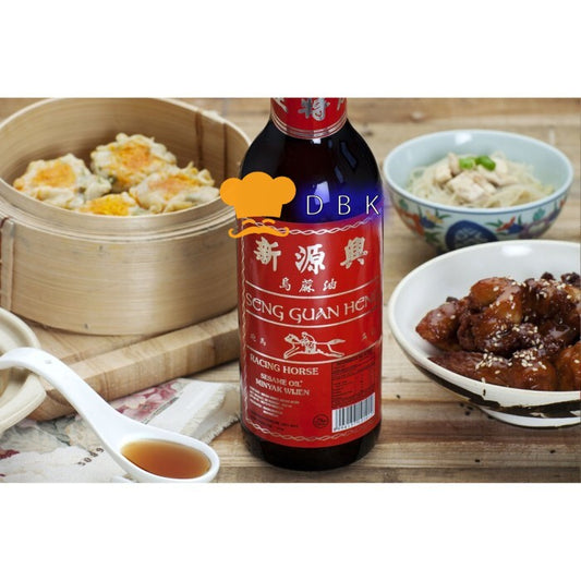Minyak wijen Sheng guan heng 600ml minyak wijen horse brand HALAL MUI