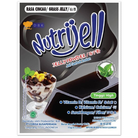 Nutrijell Cincau 15gram grass jelly agar
