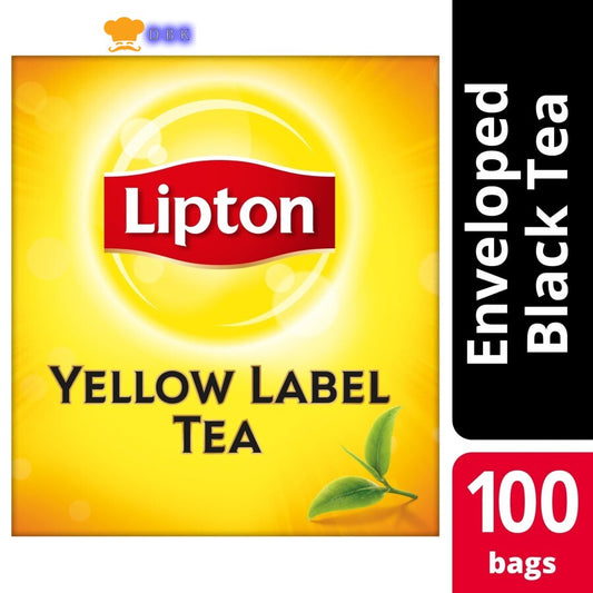 Lipton Yellow Label 100 Tea Bag Envelope steril