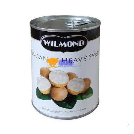 Wilmond Longan In Heavy Syrup Canned Minuman Buah lengkeng Kaleng 565g