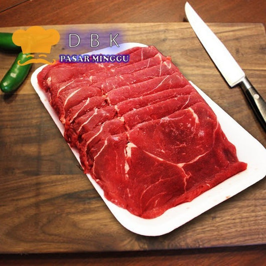 BEEF SLICE AUS 500GR DAGING SAPI IRIS TIPIS SUKIYAKI / YAKINIKU PREMIUM