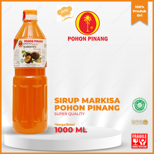 Sirup Markisa 1 liter pohon pinang marquisa syrup sirop