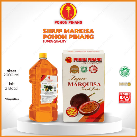Sirup Markisa 2 liter pohon pinang marquisa syrup sirop