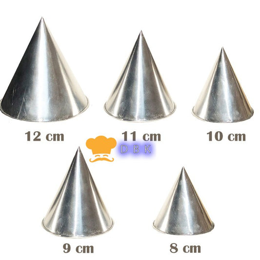Loyang tumpeng / cetakan tumpeng mini aluminium kerucut / cetakan nasi