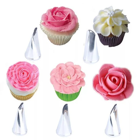 spuit kue motif kelopak mawar / spuite Kue Cake Decor