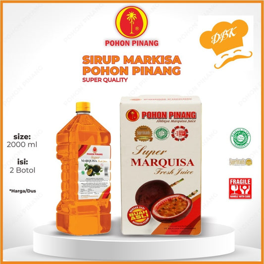 Sirup Markisa 2 liter pohon pinang marquisa syrup sirop