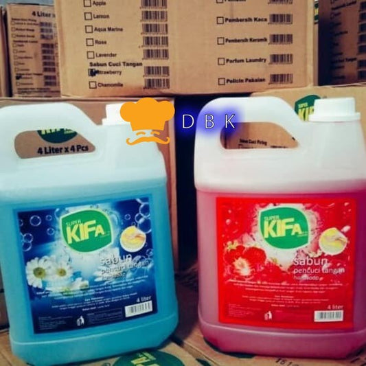 Super Kifa Hand Soap 4 lt sabun cuci tangan dirigen kental