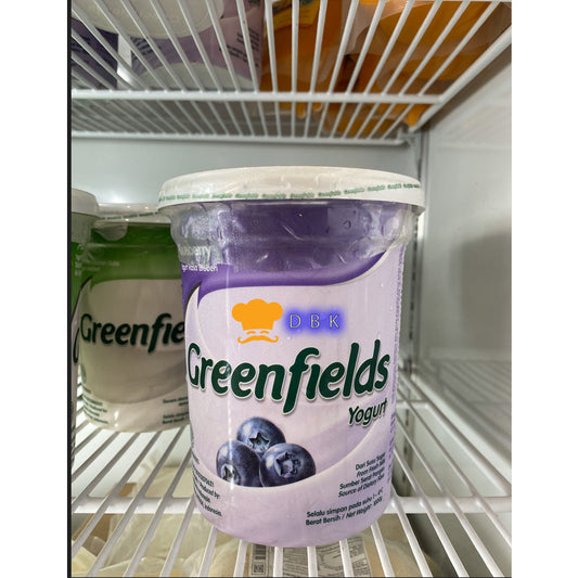 Greenfield Yogurt stirred 1lt Yoghurt blueberry