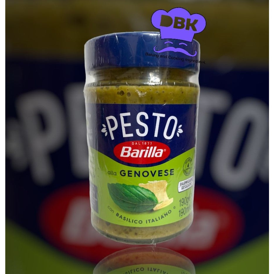 Barilla Pesto Genovese 190 gr / Saus Pasta spagethi hijau basil ps