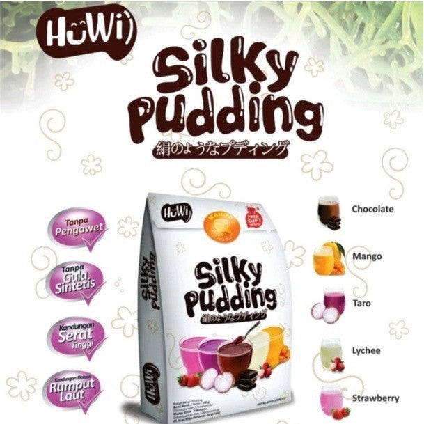 huwi silky pudding varian mango 100gr