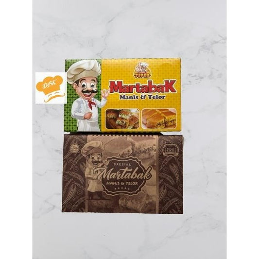 BOX KOTAK MARTABAK BROWNIES ROTI 13.5 x 21cm