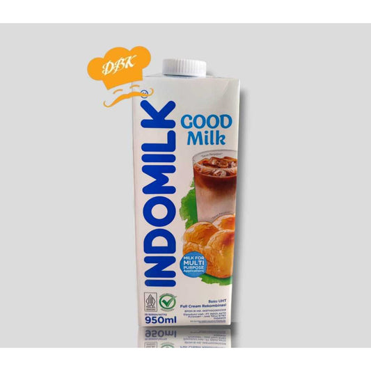 INDOMILK susu cair 950ml full cream uht fullcream seperti diamond susu