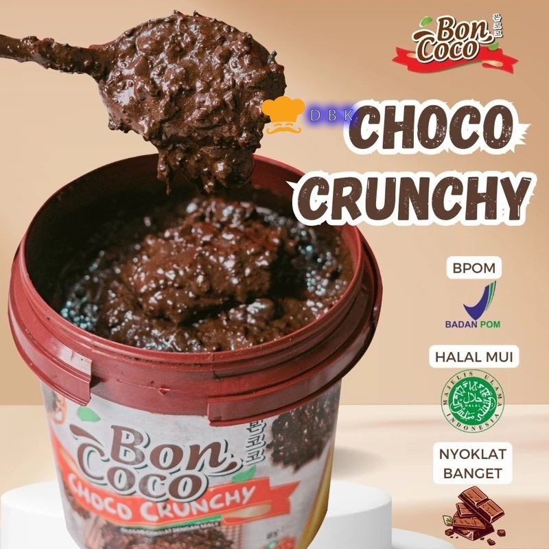 Selai Choco Chruncy 1kg bon coco selai coklat crispy
