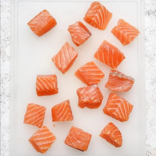 salmon cube 250g