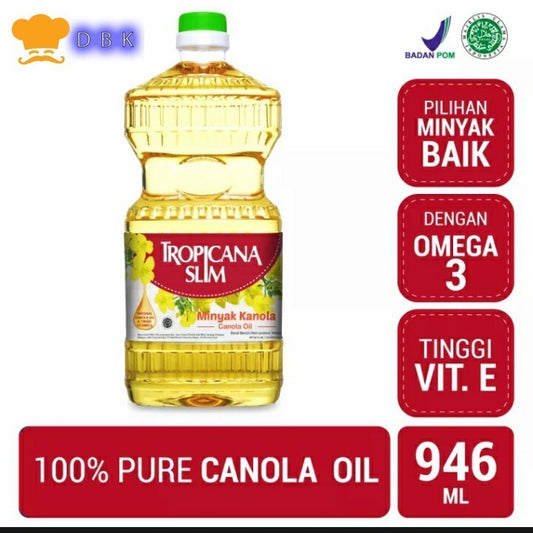 Tropicana Slim Minyak Kanola 946ml MURNI Pure Canola Oil
